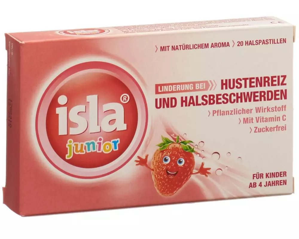 Isla Junior 20 Halspastillen
