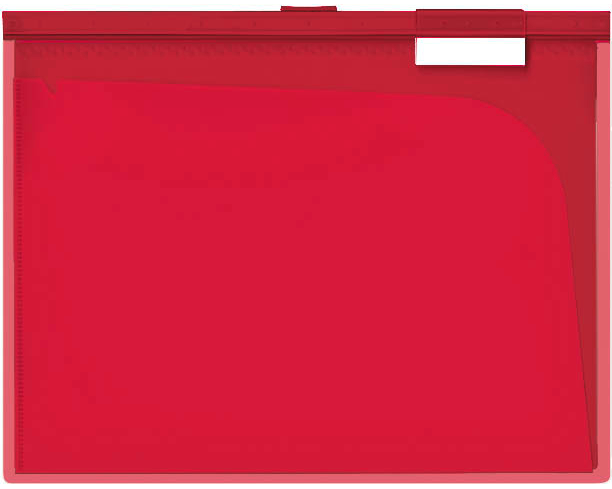 BÜROLINE Hängemappe A4 664062 rot, 10 Fächer 3 Stk.