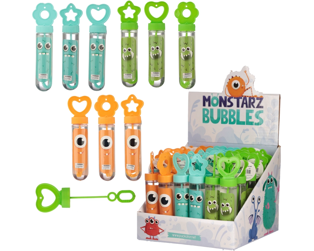ROOST Seifenblasen Monster ass. TY696 12.5x3.5x2cm