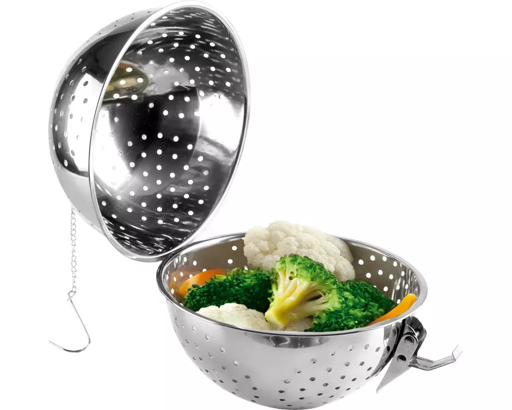 Ibili Kochkugel Edelstahl 14.5 cm Silber