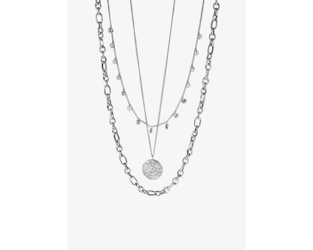 Purelei Hanalei Ketten-Set Edelstahl, Silber