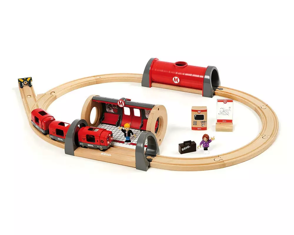BRIO Eisenbahn Metro Set