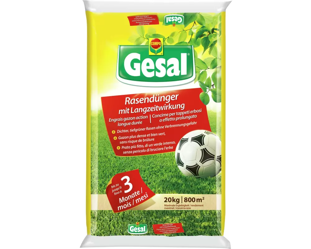 Gesal Rasendünger mit Langzeitwirkung 20 kg