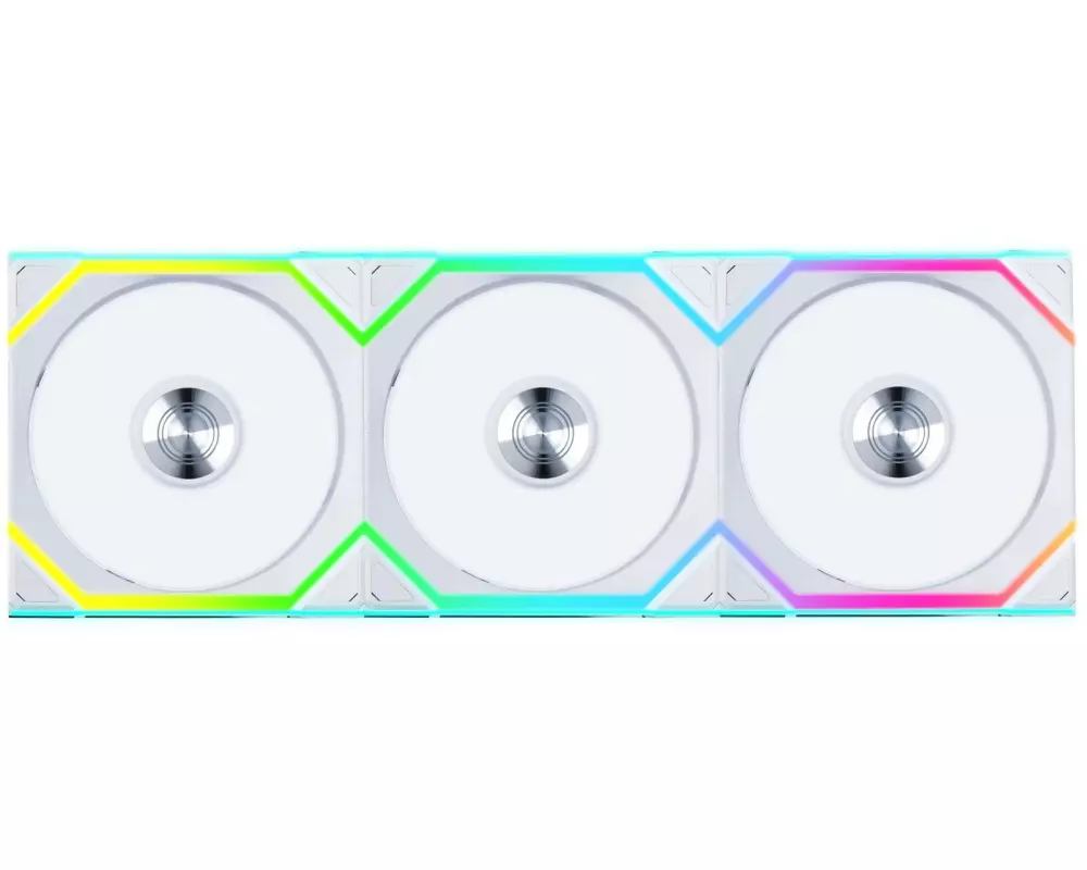 Lian Li PC-Lüfter UNI FAN SL 120 Reverse Blade 3-er Pack Weiss