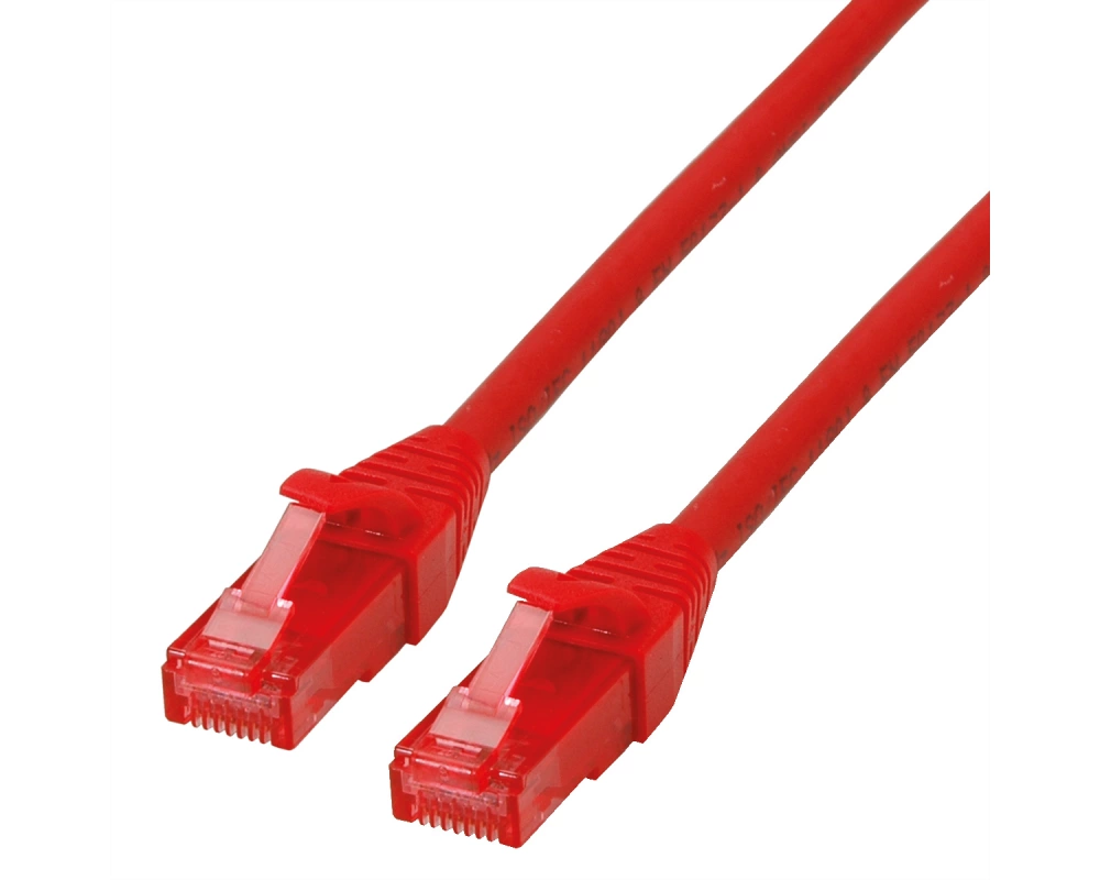ROLINE Patchkabel Cat.6 UTP, Component Level, LSOH, rot, 5 m