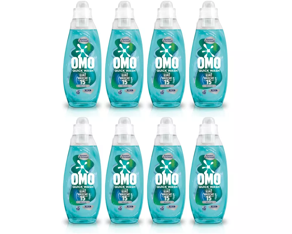 Omo Flüssigwaschmittel Quick Wash Universal 8x 0.84 l