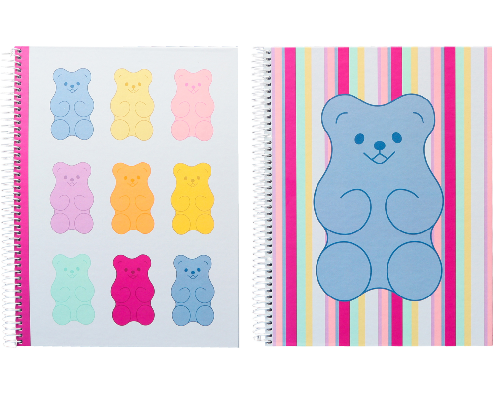 ANCOR Spiralbuch Hardcover A4 122688 B'Log Sweet Candy,liniert 80BL