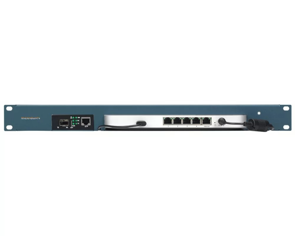 RACKMOUNT.IT RM Kit Cisco Meraki MX64/MX67/MX67C + Media Convertor