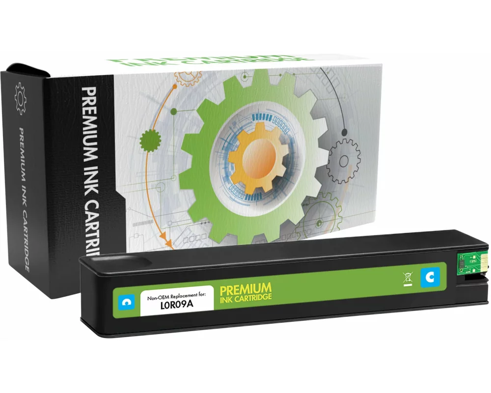STATIC Ink cartridge compatible with HP L0R09A 981XL cyan remanufactured 10.000 pages