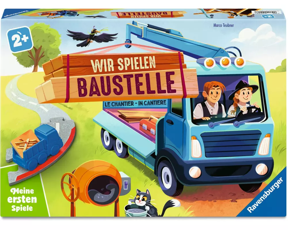 Ravensburger Meine ersten Spiele Wir spielen Baustelle