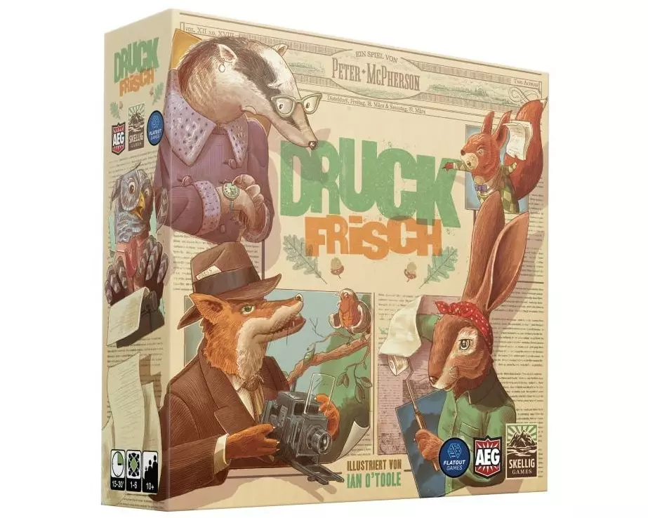 Skellig Games Familienspiel Druckfrisch -DE-