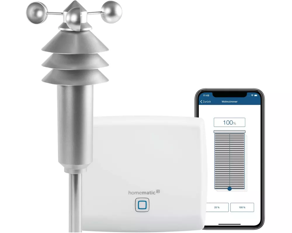 Homematic IP Smart Home Starter Set Wettersensor Basic