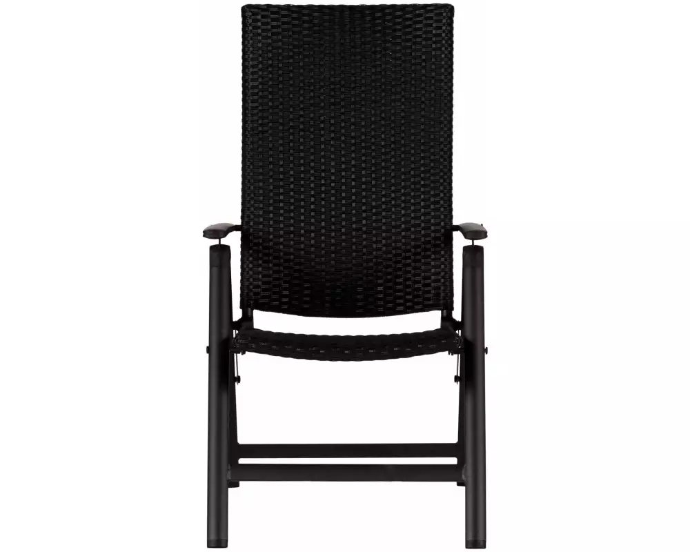 Schou Gartenstuhl Lise Positon 59 x 75 x 108cm – Schwarz