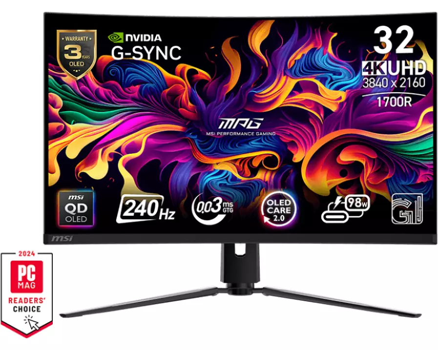 MSI Monitor MPG 321CURXDE QD-OLED