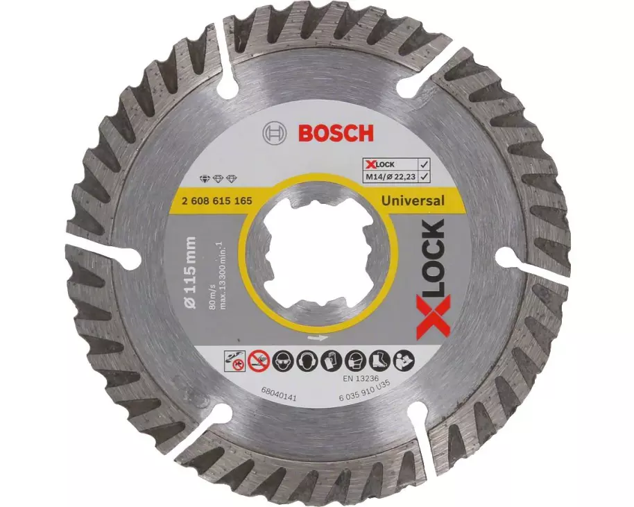 Bosch Professional Trennscheibe X-LOCK Standard Universal 115 mm