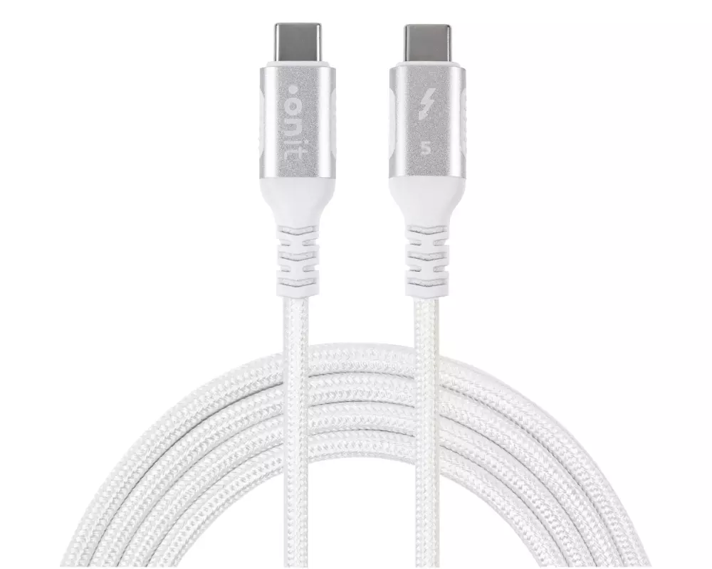 onit Thunderbolt-5-Kabel USB-C - USB-C 1 m, Weiss