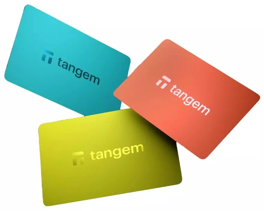 bitConsult Tangem 2.0 3 Card Set Vivid