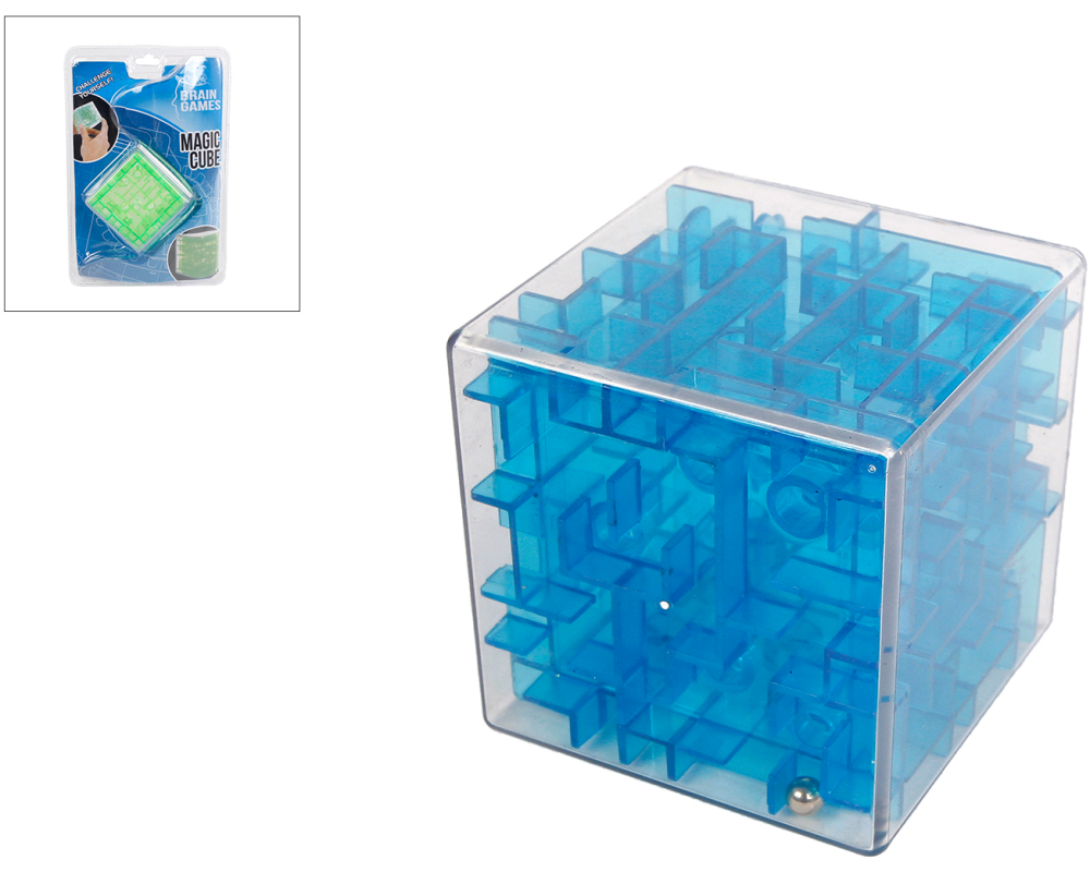 ROOST Magic Puzzle Würfel 7x7xcm 621087 ass.