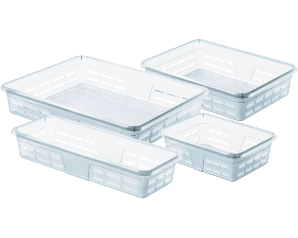 ROTHO Formatkörbchen Graphix 1101200096 255x195x60mm transparent