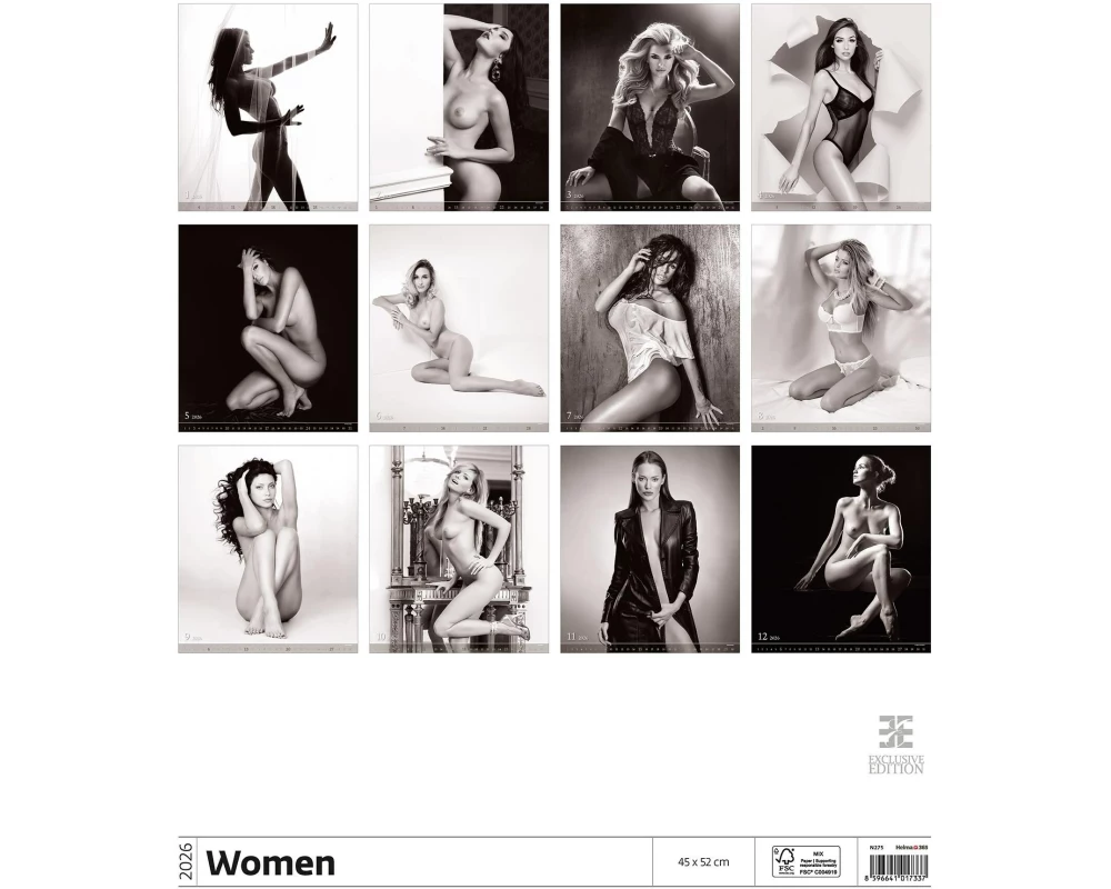 TH Erotic Bildkalender Women 2026