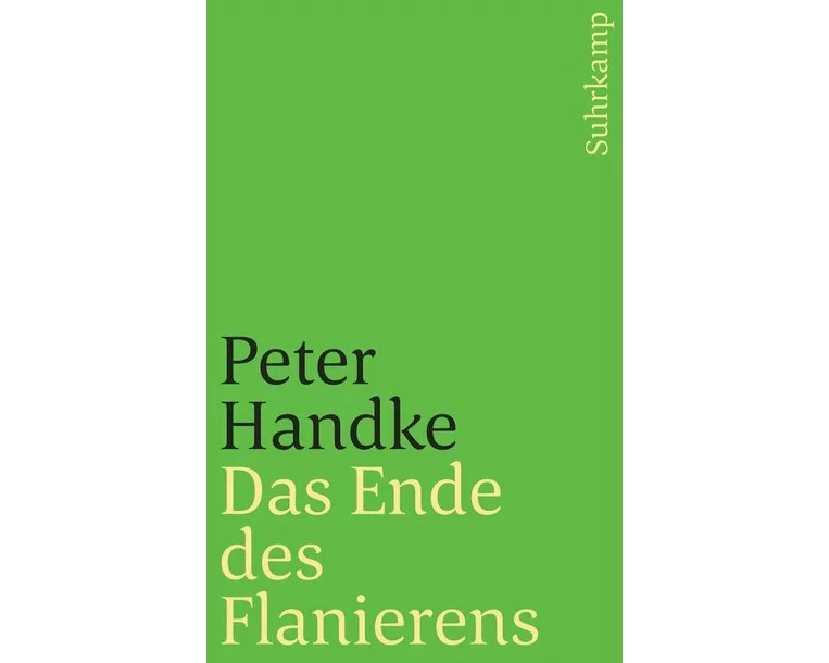 Das Ende des Flanierens