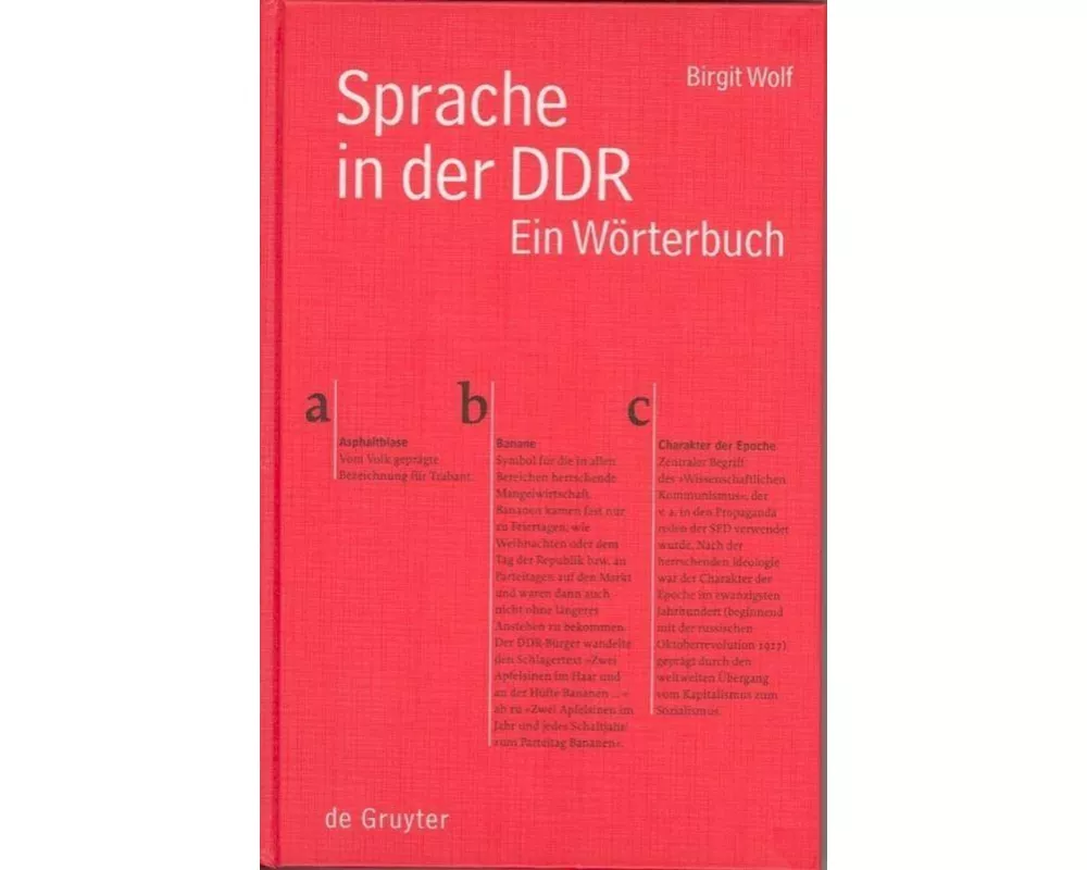 Sprache in der DDR