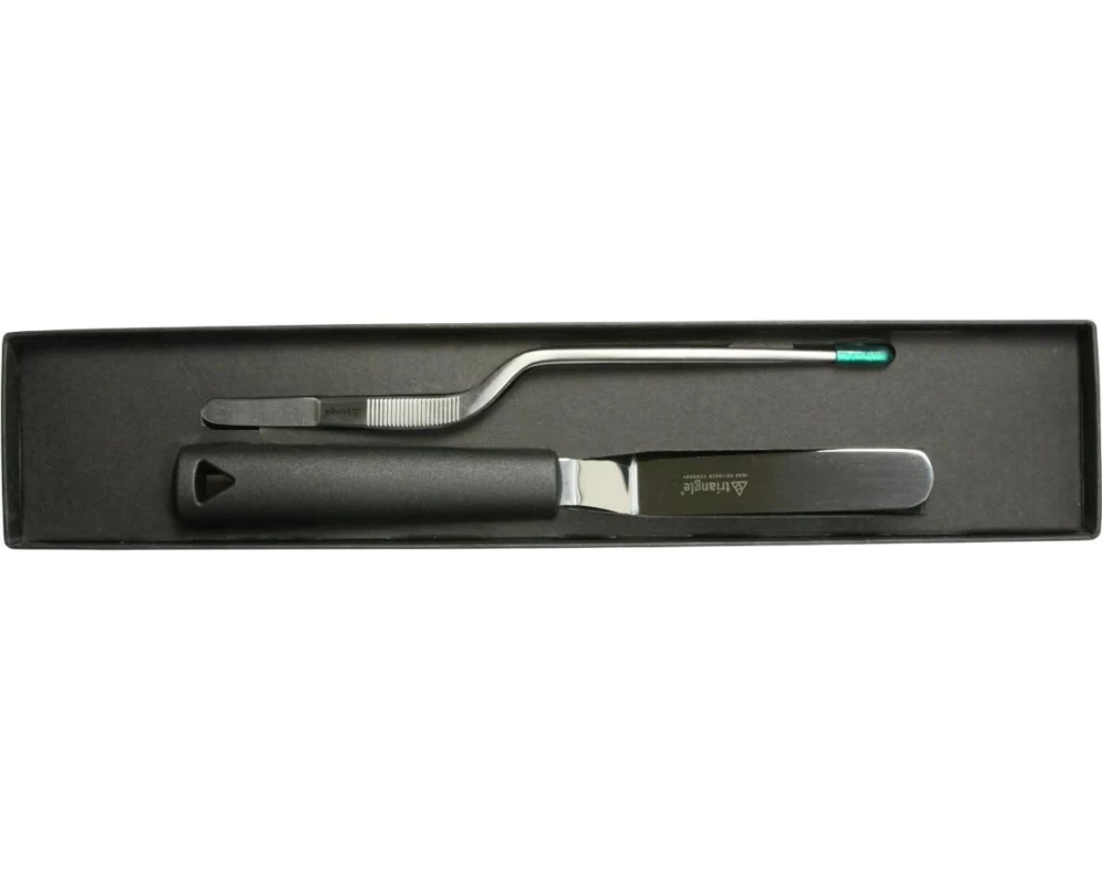 triangle Anrichtset 2-teilig, Silber