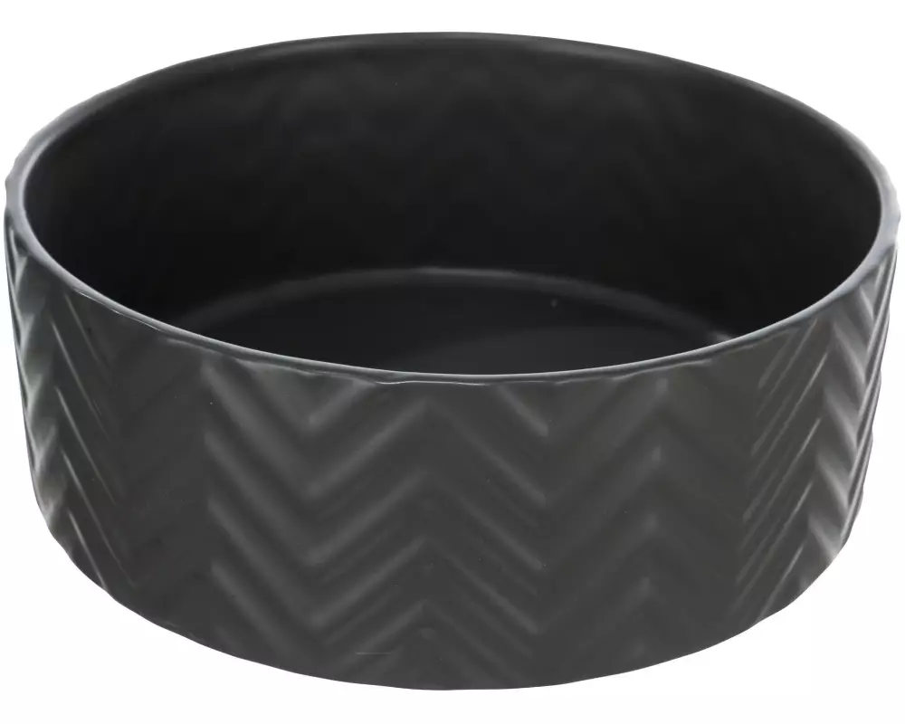 Trixie Keramiknapf ø 20 cm, 1.6 l, Schwarz
