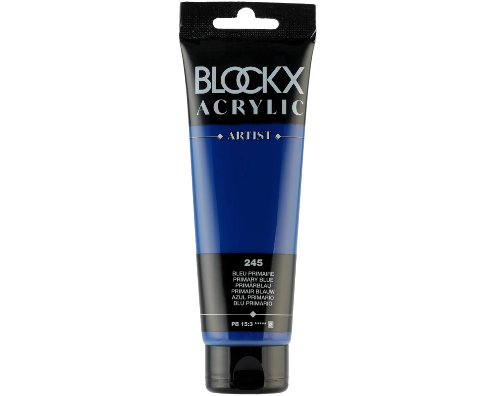 BLOCKX Acrylfarbe 120ml 60245BXC primärblau