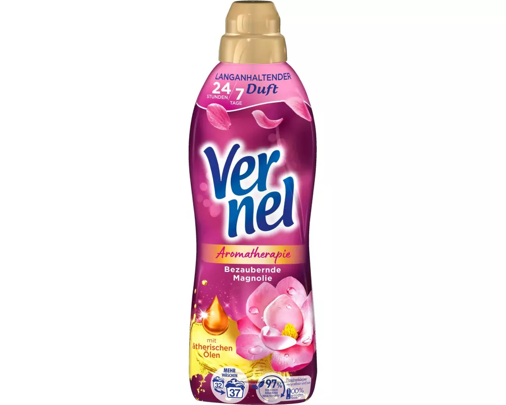 Vernel Weichspüler Aromatherapie Bezaubernde Magnolie 814 ml