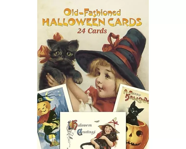 Old-Fashioned Halloween Cards