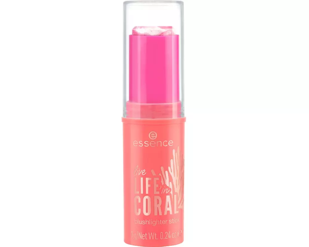 essence Rouge live LIFE in CORAL blush stick 003 Mauvelous