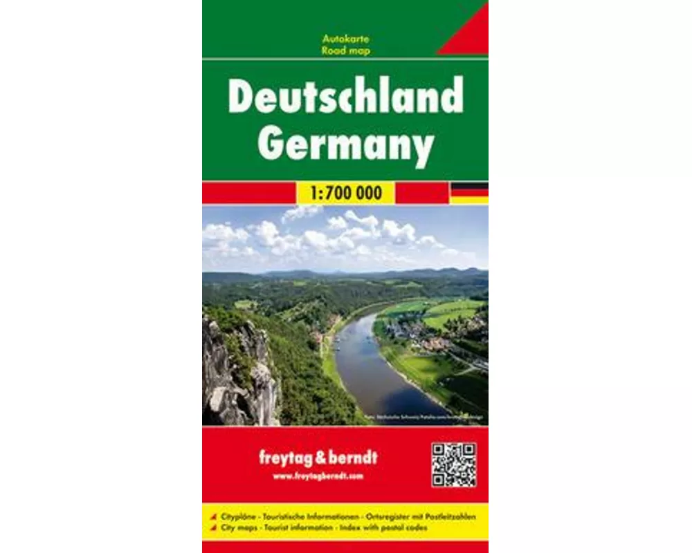 Deutschland, Autokarte 1:700.000, freytag & berndt