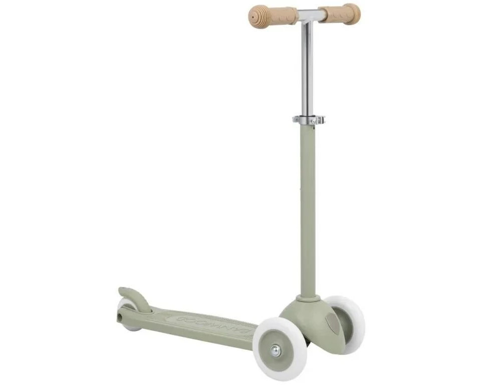 Banwood Eco Scooter Recycling-Kunststoff Olivgrün