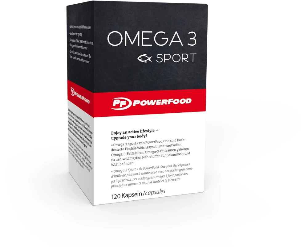 PowerFood One Kapseln Omega 3 Sport 180 g