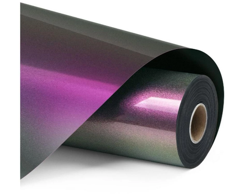 LOKLIK Plotterfolie Chamäleon 30.5 x 90 cm, 1 Stück, Violett/Grün