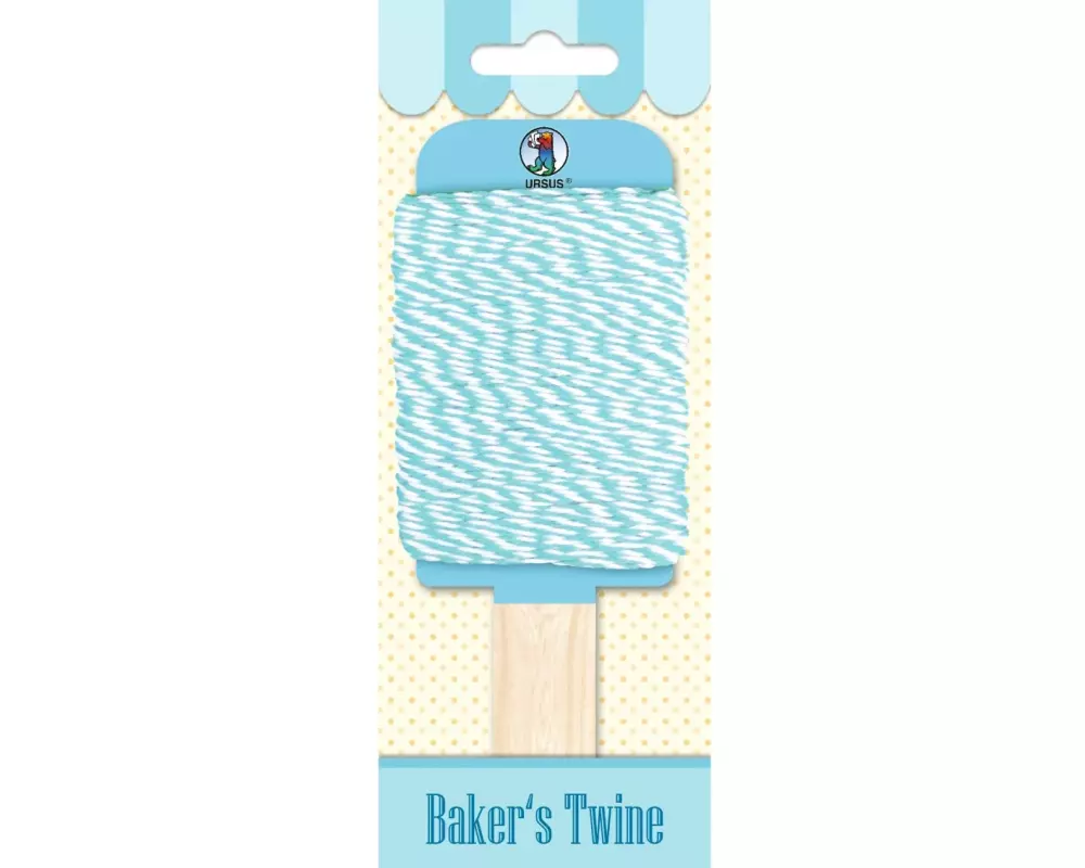 URSUS Kordelband Bakers Twine 1.1 mm x 15 m, Türkis