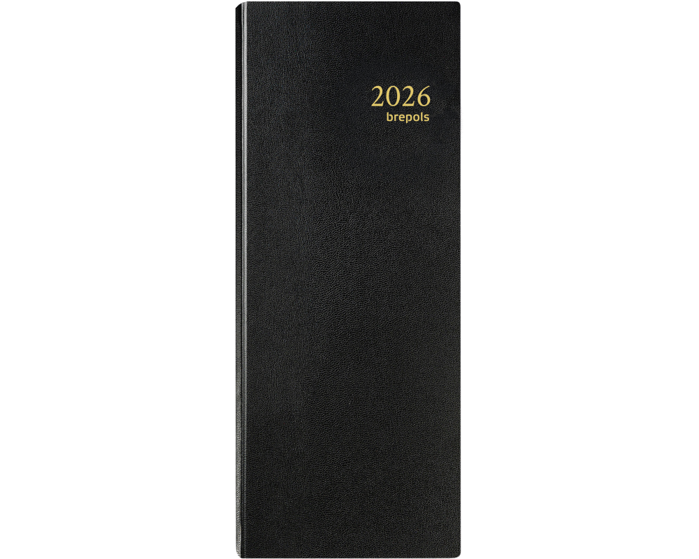 BREPOLS Agenda Saturnus 101 Lima 2026 0.101.1255 1T/2S ass. 12.8x33cm