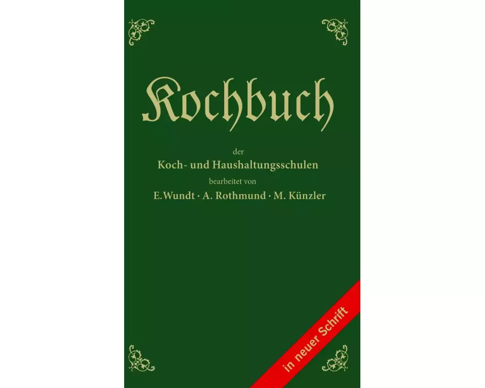 Kochbuch der Koch- und Haushaltungsschulen
