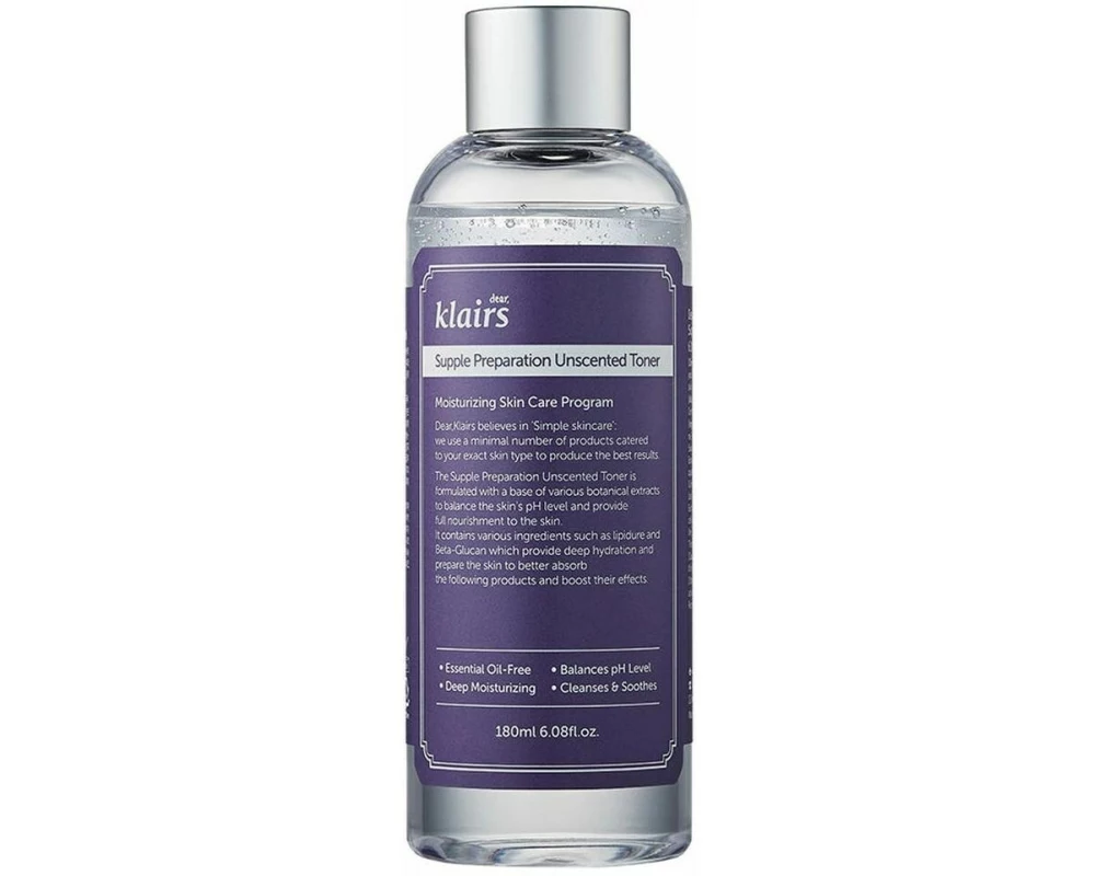 dear Klairs Supple Preparation Unscented Toner 180 ml
