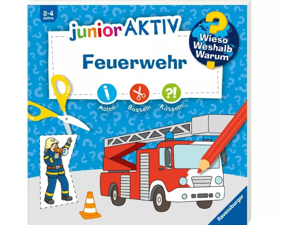 Ravensburger Kinder-Sachbuch WWW junior AKTIV: Feuerwehr