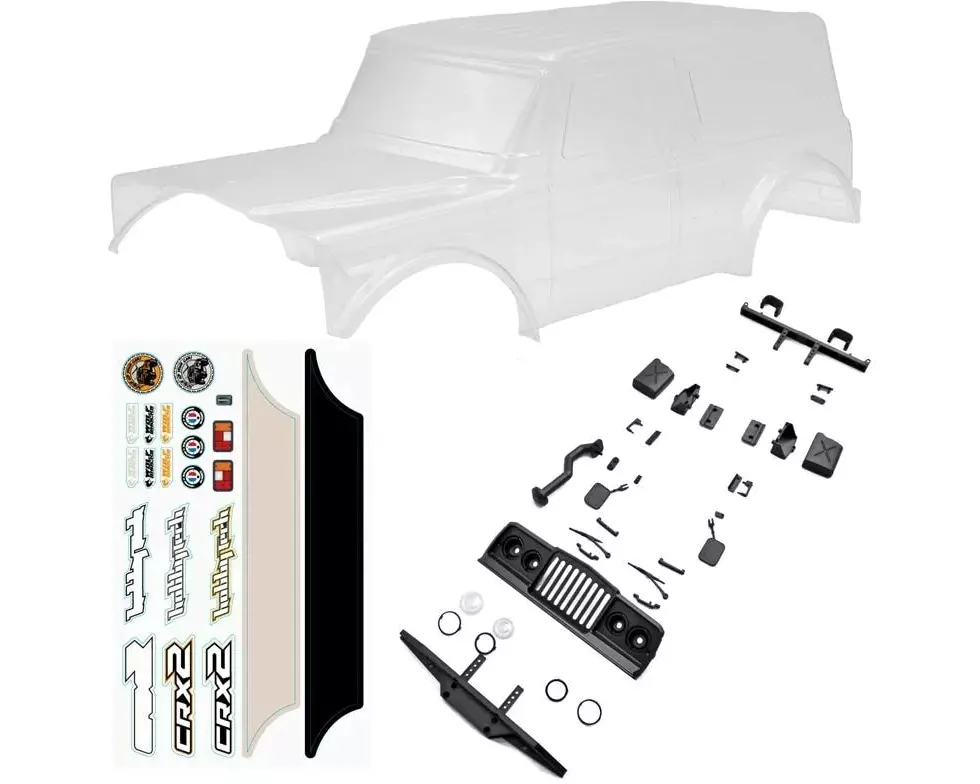 Hobbytech Karosserie Survival Long Cab 313 mm, unlackiert, 1:10