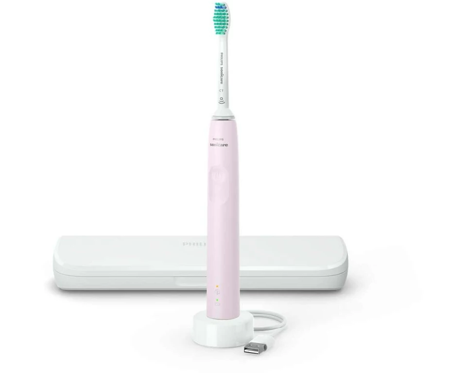 Philips Schallzahnbürste Sonicare Series 3100 HX3673/11 Rosa