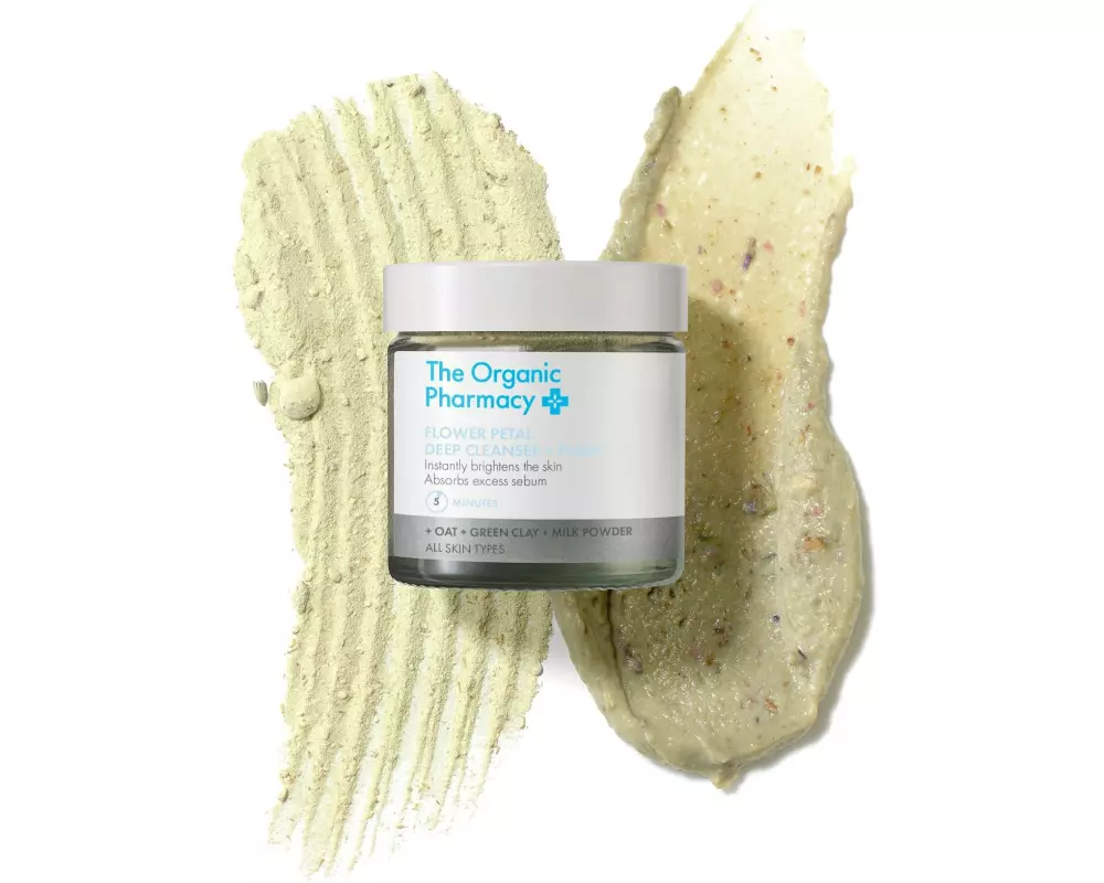 The Organic Pharmacy Flower Petal Deep Cleanser & Mask 40 g