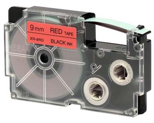 CASIO Beschriftungsband XR-9RD 9mm/8m schwarz/rot