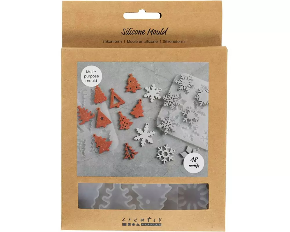 Creativ Company Silikonform Weihnachten