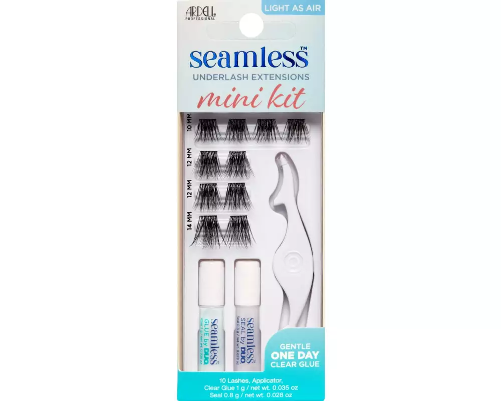Ardell Künstliche Wimpern Seamless Mini Kit Light As Air Schwarz