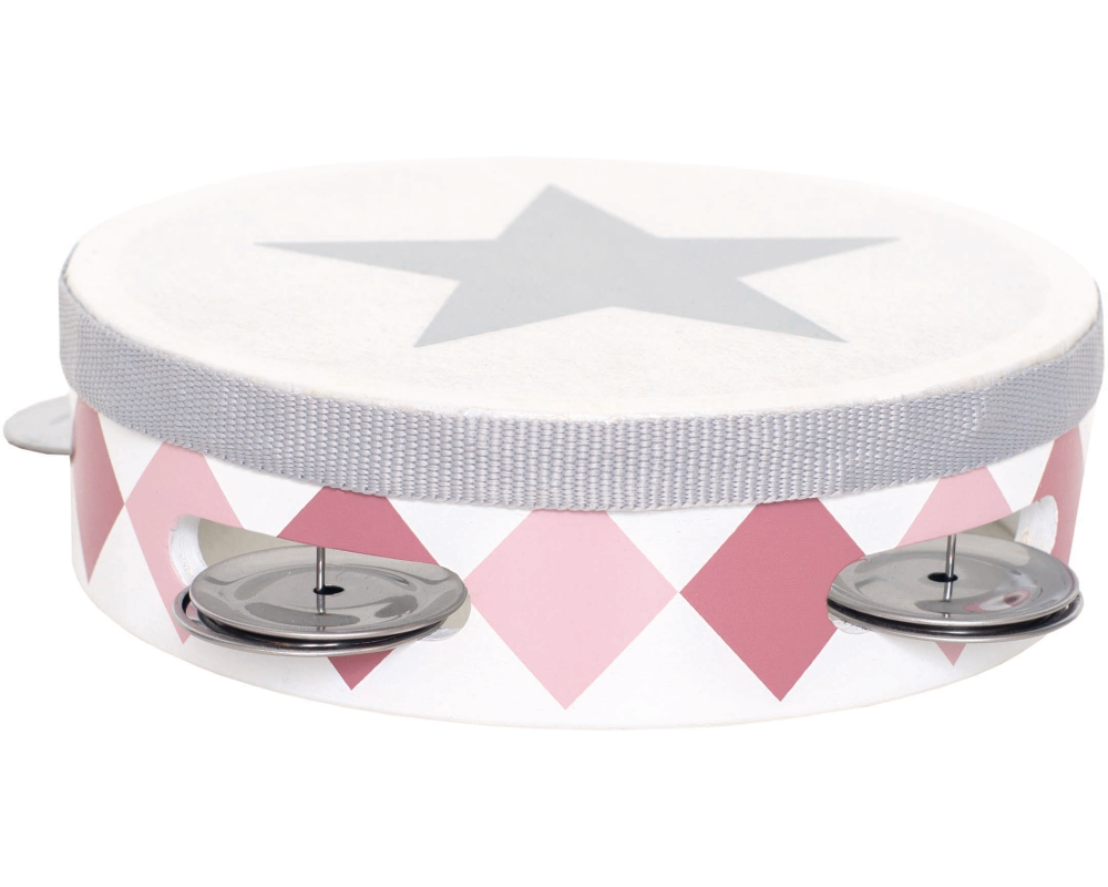 JABADABADO Tambourine Trommel M14096 pink