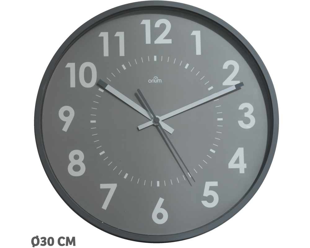 CEP Wanduhr 30cm 2112450361 grau