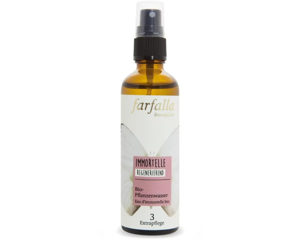 Farfalla Gesichtsspray Immortelle Bio-Pflanzenwasser 75 ml